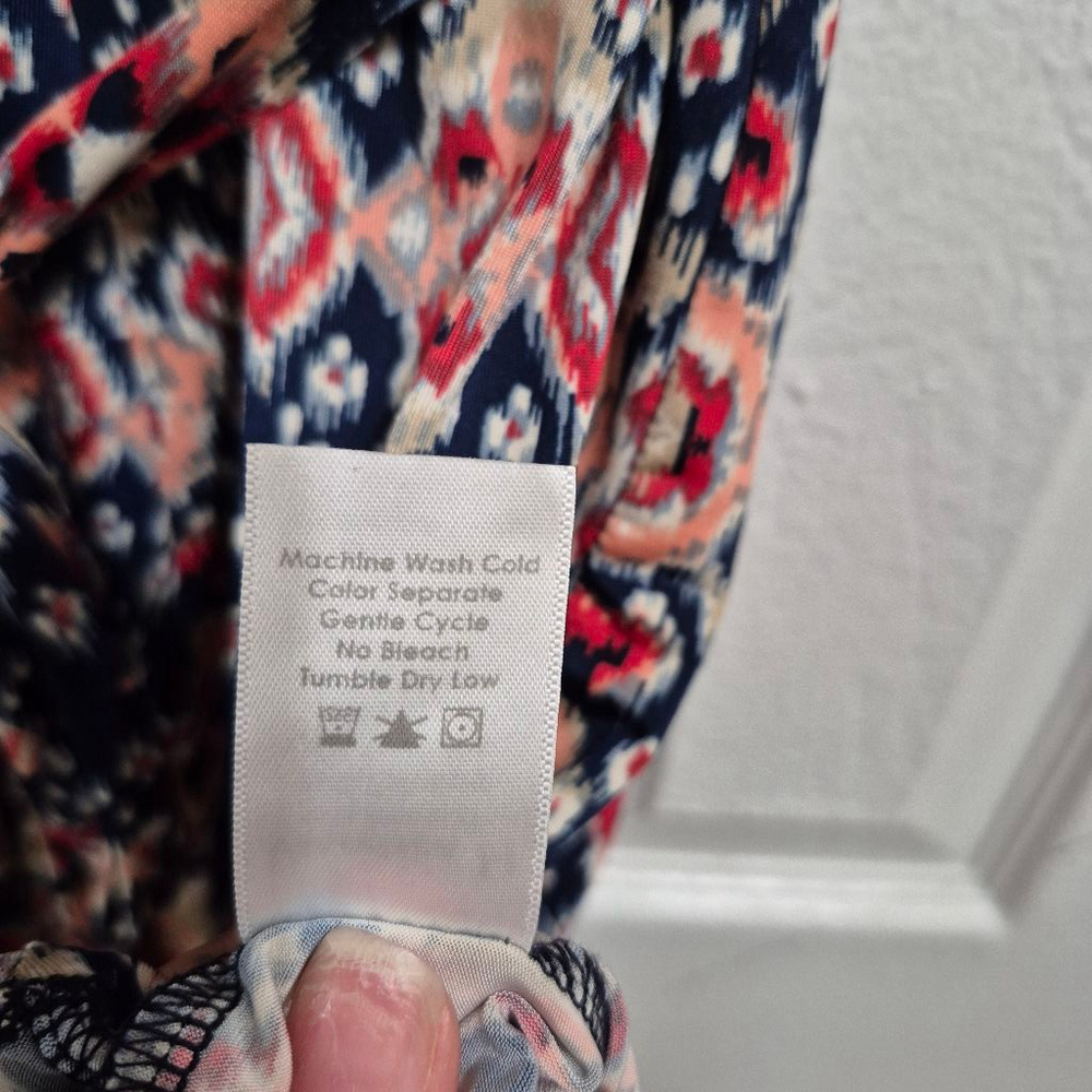 Veronicam Romper Size S Blue Red - Picture 8 of 9